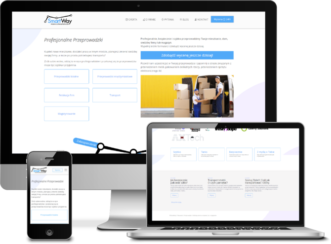 Realizacja strony internetowej - SmartWay